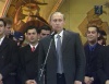 Путин после игры пожелал всем солнечного неба и забыл пожать руку Маслякову, 1999 год