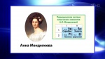 Таблица химических элементов Анны Менделевой
